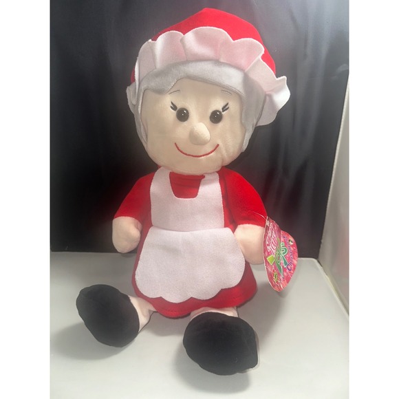 Kellytoy Other - Kellytoy Mrs. Clause Sugar Loaf Plush, 14in, Christmas Holiday Stuffed Animal